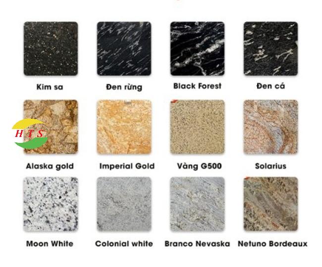 các mẫu tranh đá granite
